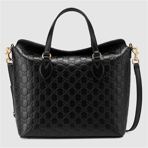 gucci signature leather satchel|Gucci satchel bag women's.